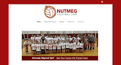 Desktop Screenshot of nutmegvolleyball.com